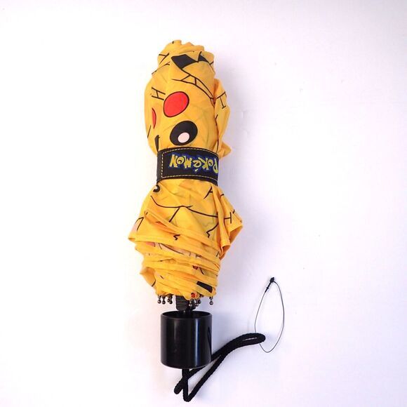 Pokémon Pikachu Licensed Umbrella – All Over Print Yellow Anime Rain Gear - Picture 1 of 4